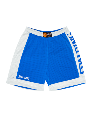 Spalding Reversible Shorts - Royal / Blanc