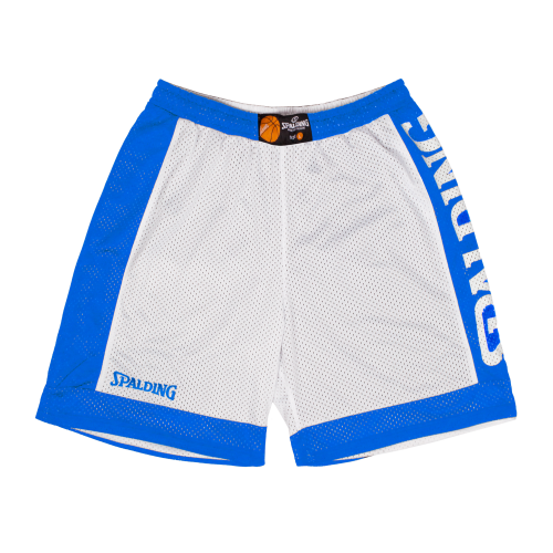 Spalding Reversible Shorts - Royal / Blanc