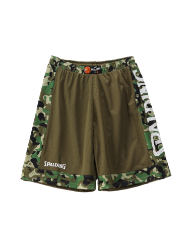 Spalding Reversible Shorts - Camo / Khaki