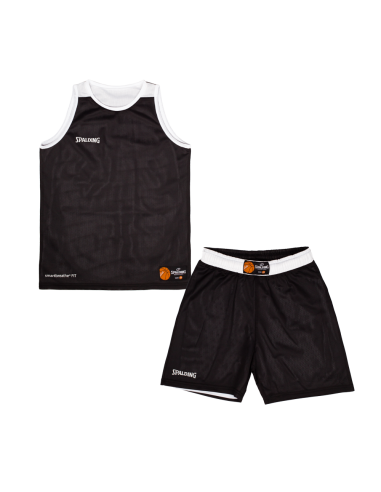 Spalding Double Face Set Kids  - Noir & Blanc