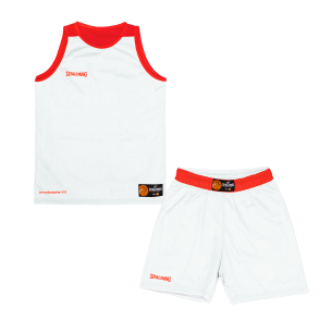 Spalding Double Face Set Kids  - Rouge & Blanc 2