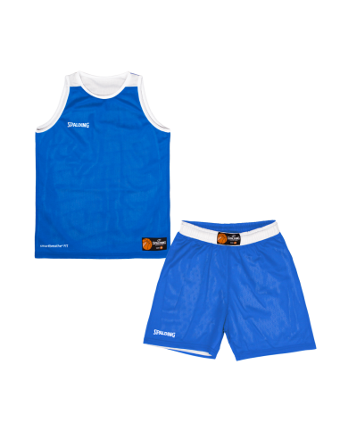 Spalding Double Face Set Kids  - Royal & Blanc