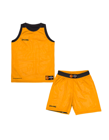 Spalding Double Face Set Kids  - Orange / Noir