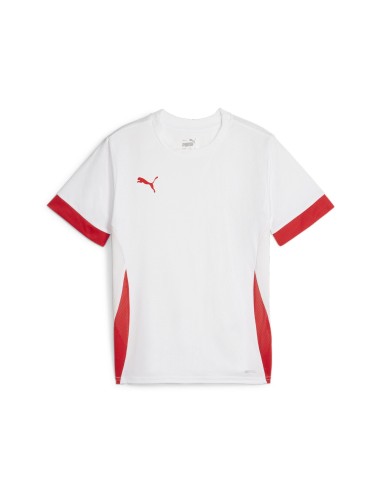 Puma teamGOAL Matchday Jersey - Blanc et Rouge