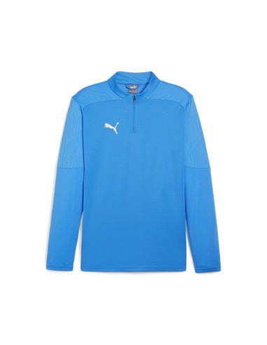 Puma teamFINAL Training 1/4 Zip Top - Bleu Royal