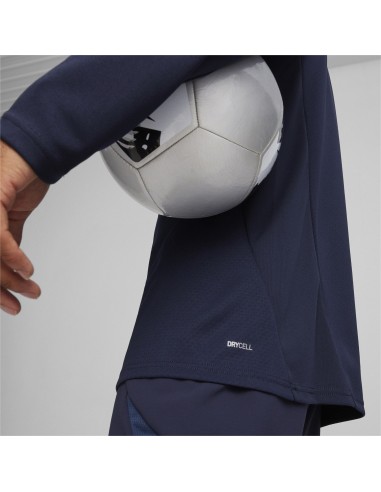 Puma teamFINAL Training 1/4 Zip Top - Bleu Marine
