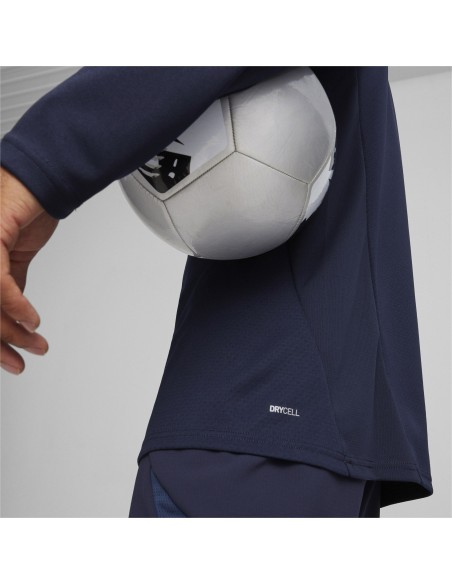 Puma teamFINAL Training 1/4 Zip Top - Bleu Marine