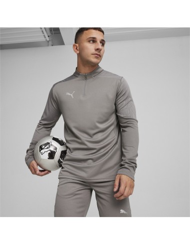 Puma teamFINAL Training 1/4 Zip Top - Gris