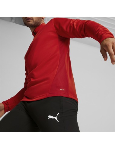 Puma teamGOAL Training 1/4 Zip Top - Rouge