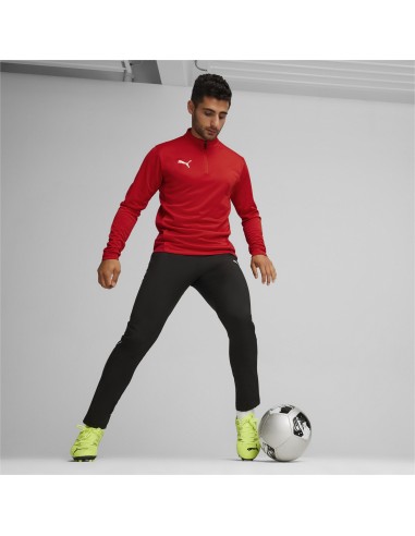 Puma teamGOAL Training 1/4 Zip Top - Rouge
