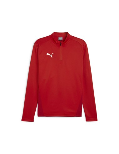 Puma teamGOAL Training 1/4 Zip Top - Rouge