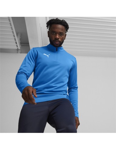 Puma teamGOAL Training 1/4 Zip Top - Bleu Royal