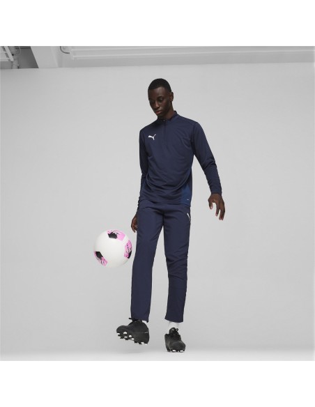 Puma teamGOAL Training 1/4 Zip Top - Bleu Marine