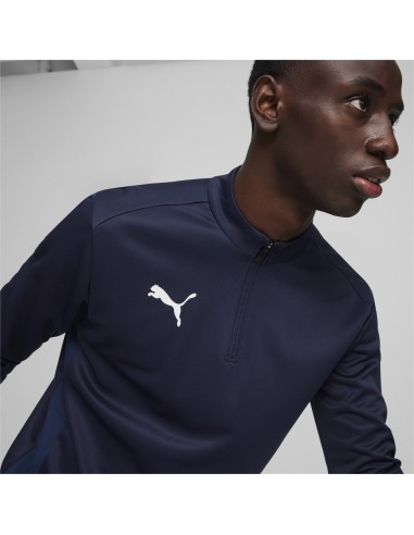 Puma teamGOAL Training 1/4 Zip Top - Bleu Marine
