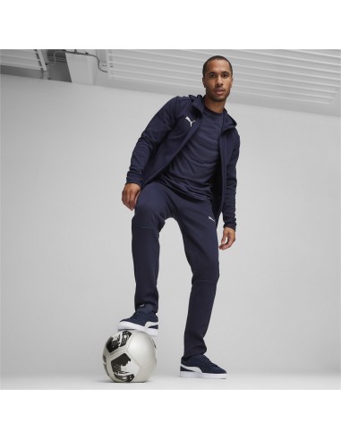 Puma teamFINAL Casuals Hooded Jkt  - Bleu Marine