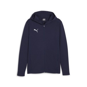 Puma teamFINAL Casuals Hooded Jkt  - Bleu Marine