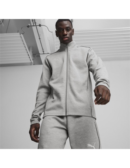 Puma teamFINAL Casuals Hooded Jkt  - Gris