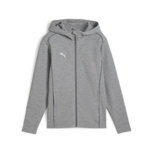 Puma teamFINAL Casuals Hooded Jkt  - Gris