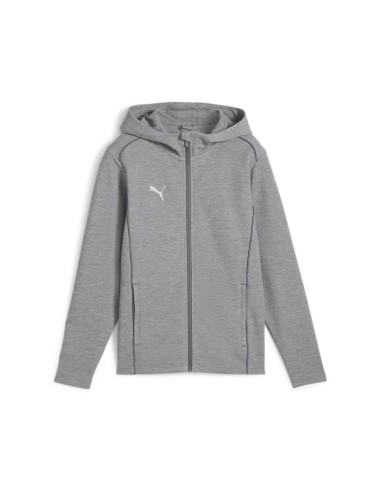 Puma teamFINAL Casuals Hooded Jkt  - Gris