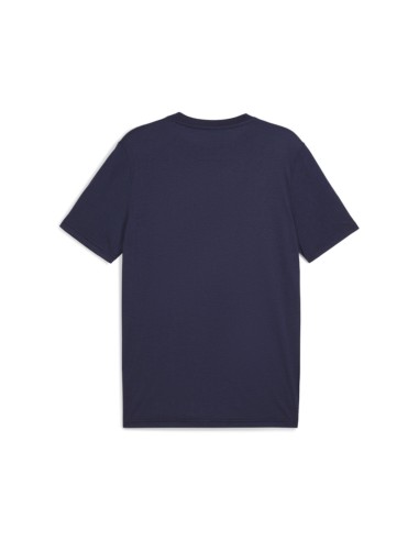 Puma teamFINAL Casuals Tee - Bleu Marine