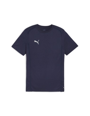 Puma teamFINAL Casuals Tee - Bleu Marine