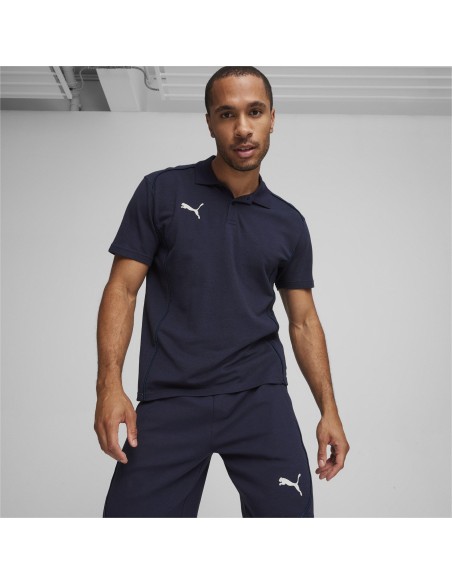 Puma teamFINAL Casuals Polo - Bleu Marine
