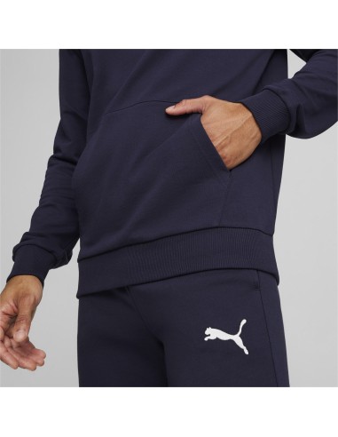 Puma teamGOAL Casuals Hoodie  - Bleu Marine