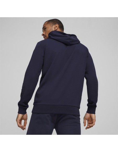 Puma teamGOAL Casuals Hoodie  - Bleu Marine