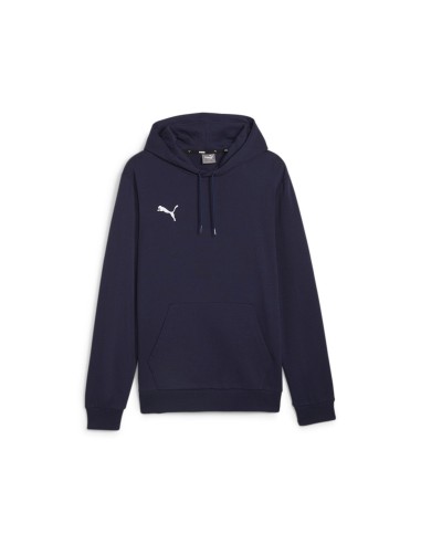 Puma teamGOAL Casuals Hoodie  - Bleu Marine