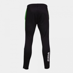 Joma Eco-Championship Pantalon - Noir & Vert Fluo 2