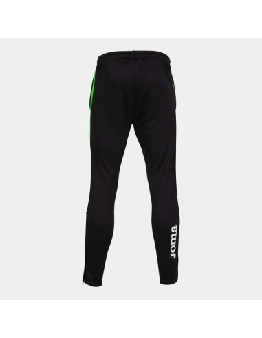 Joma Eco-Championship Pantalon - Noir & Vert Fluo