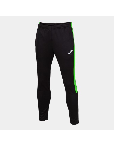 Joma Eco-Championship Pantalon - Noir & Vert Fluo