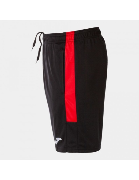 Joma Eco-Championship Bermuda - Noir & Rouge