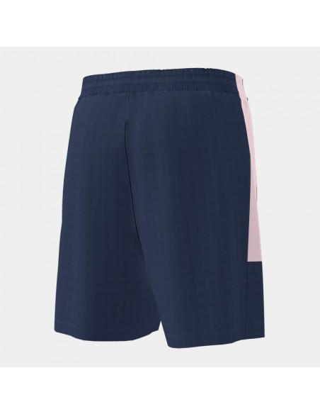 Joma Eco-Championship Bermuda - Bleu Marine & Rose