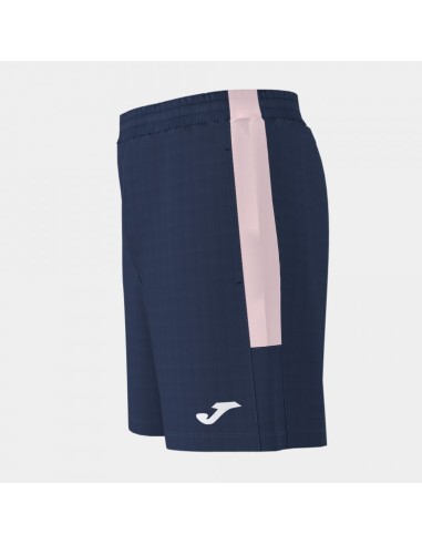 Joma Eco-Championship Bermuda - Bleu Marine & Rose