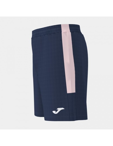 Joma Eco-Championship Bermuda - Bleu Marine & Rose