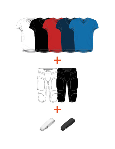 Pack Entraînement Foot US - Maillot et pantalon
