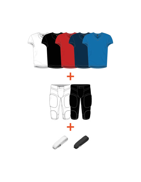 Pack Entraînement Foot US - Maillot et pantalon