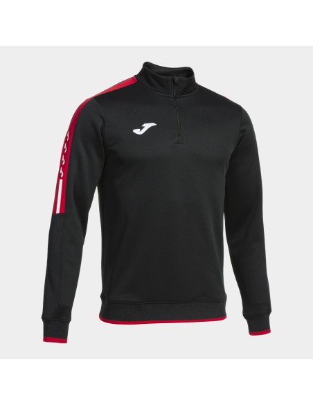 Joma Olimpiada Sweatshirt - Noir & Rouge