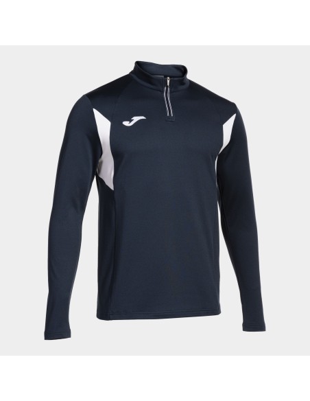 Joma Winner III Sweatshirt - Bleu Marine & Blanc