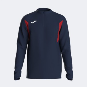 Joma Winner III Sweatshirt - Bleu Marine & Rouge