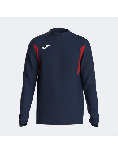 Joma Winner III Sweatshirt - Bleu Marine & Rouge