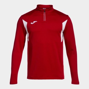 Joma Winner III Sweatshirt - Rouge & Blanc