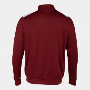 Joma Championship VII Sweatshirt - Bordeaux & Blanc 2