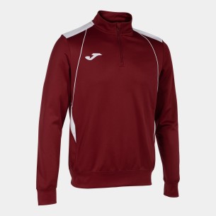Joma Championship VII Sweatshirt - Bordeaux & Blanc