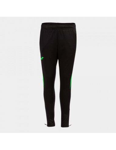 Joma Championship VII Pantalon - Noir & Vert Fluo