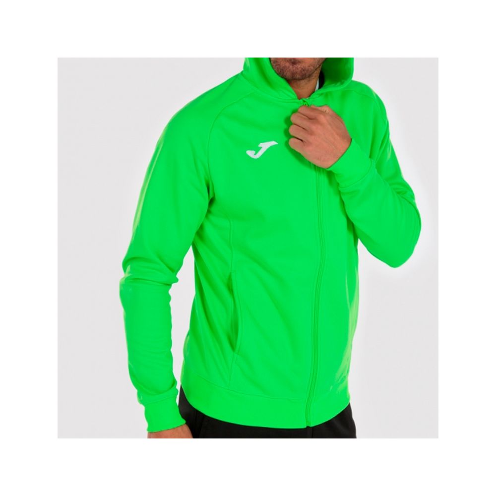 Joma Menfis Veste Capuche - Vert Fluo