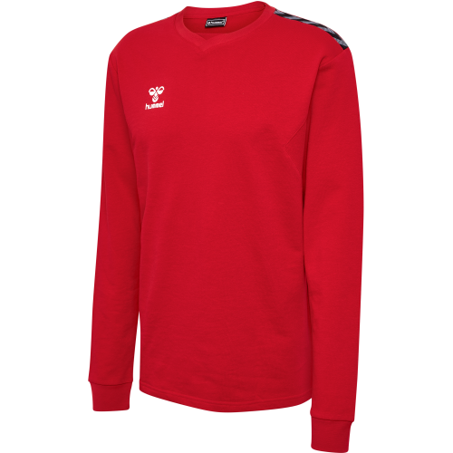 Hummel HML Authentic Co Training Sweatshirt - Rouge