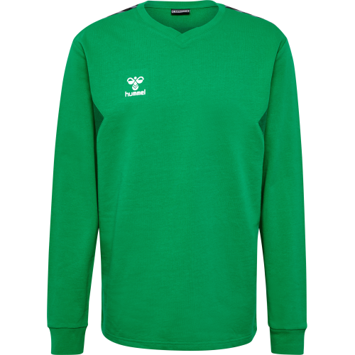 Hummel HML Authentic Co Training Sweatshirt - Vert