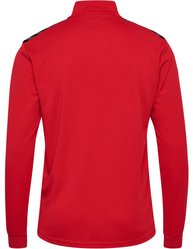 Hummel HML Authentic Half Zip Sweatshirt - Rouge